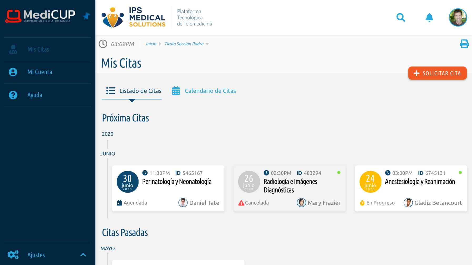UX UI Design MediCUP